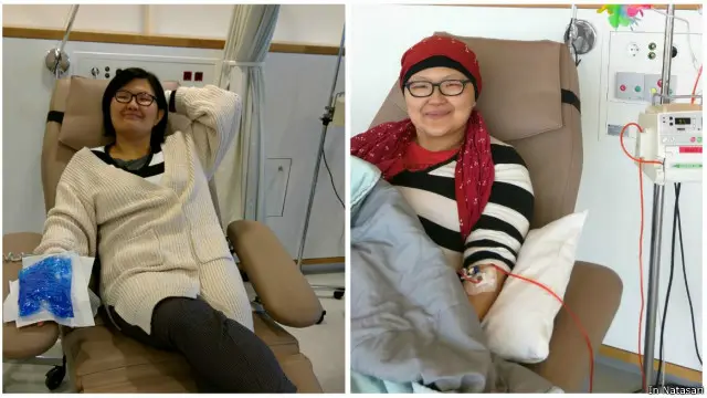 In Natasari, ibu dua anak yang tinggal di Belanda, kini dinyatakan bersih dari kanker.