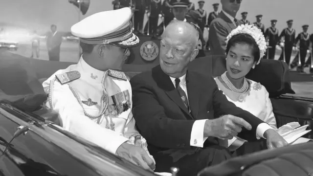 Bhumibol Adulyadej dan Eisenhower