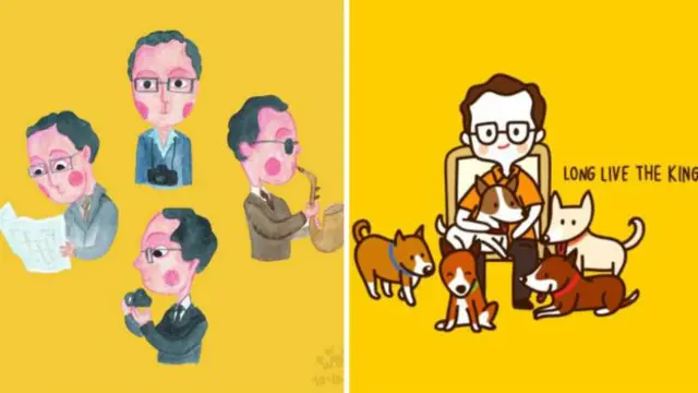 يرتبط اللون الأصفر بالملك وعيد ميلاده، وعادة ما يُستخدم في الإشارة إليه