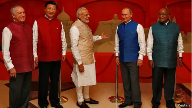 本周末,“金砖五国”领导人在印度果阿举行峰会。