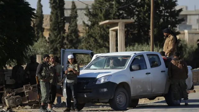 بدات العملية العسكرية منذ اسابيع بالسيطرة على القرى المحيطة بدابق واحدة بعد الأخرى