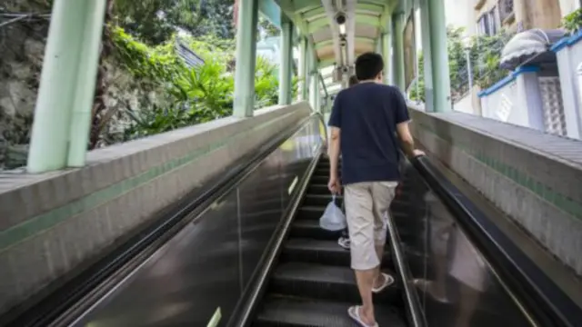 雖然自動扶梯未能緩解交通擁堵,但卻成功促進了地產升值。