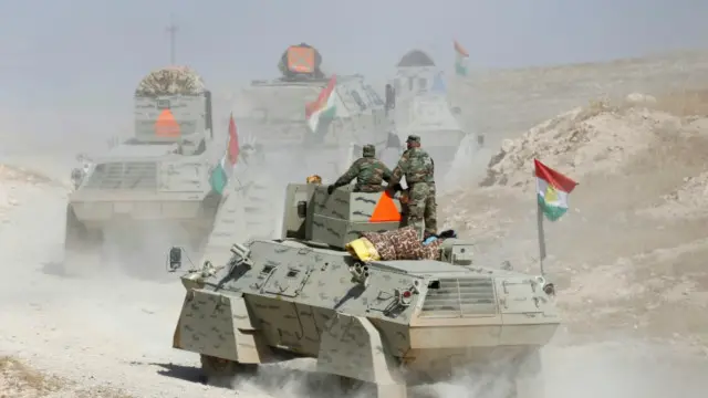 Pasukan pemerintah Irak, Kurdi dan milisi Syiah terus bergerak mendekati Mosul.