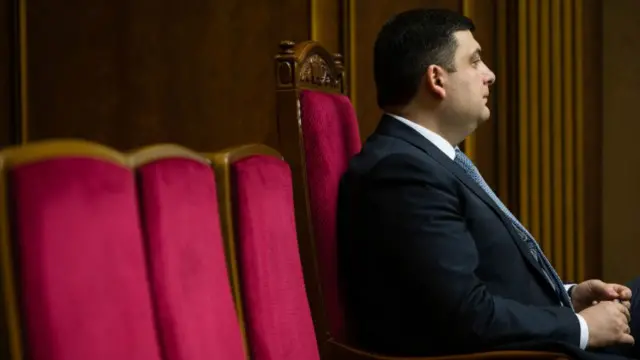 Цього разу Володимир Гройсман спостерігатиме за ухваленням бюджету із прем'єрського крісла