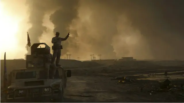 تقدم الجيش العراقي من المحور الجنوبي لاقتحام مدينة الموصل