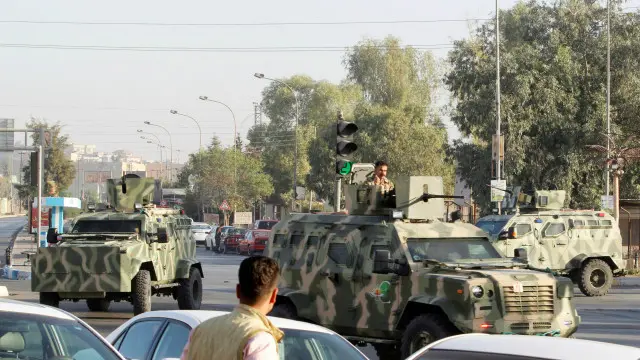 وصلت تعزيزات من القوات الأمنية في اقليم كردستان الى كركوك