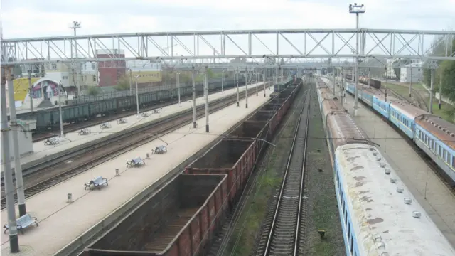 Вокзал Луганска в фото