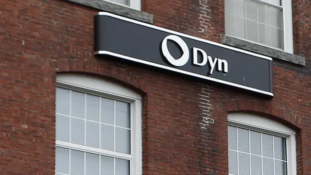 美国新罕布什尔州曼彻斯特市Dyn总部招牌（21/10/2016）