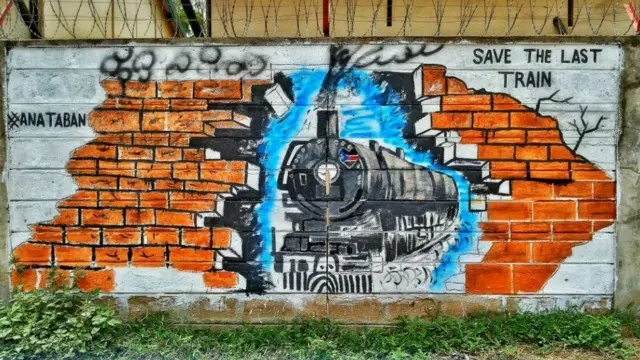 واستوحت حملة على الانترنت أطلقها شاعر جنوب السودان أكول مايين بعنوان "أنقذوا آخر قطار" هذه الأعمال الفنية. وقالت المجموعة :" هذا هو القطار الأخير نظرا لنفاد فرصنا كي تكون لدينا دولة"