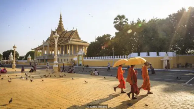 金边皇宫是该市高棉建筑的杰出代表（图片来源：Getty Images）