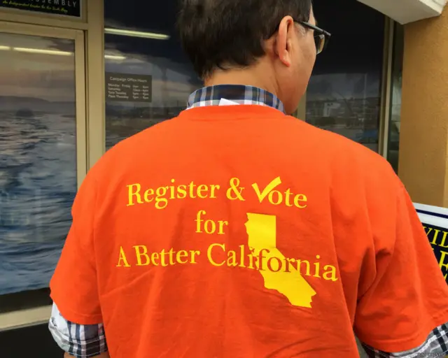 “金橙俱乐部”希望更多的华人出门投票。