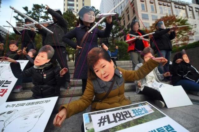 反對派說，朴槿惠是政治木偶