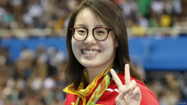 傅园慧在奥运期间表示因为来例假而表现不佳。