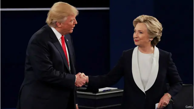 Трамп і Клінтон