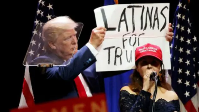 特朗普呼吁拉丁裔选民支持他