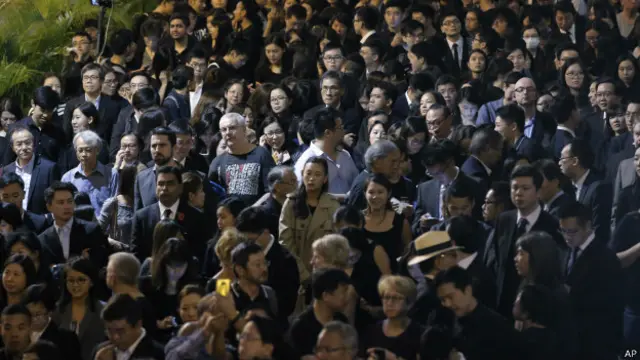 香港法界人士示威