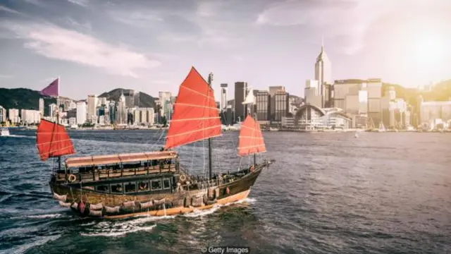 多數外籍人士——尤其是專業服務領域的從業人員——都居住在香港島（圖片來源：Getty Images）