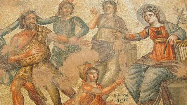 帕福斯 House of Aion，馬賽克地面