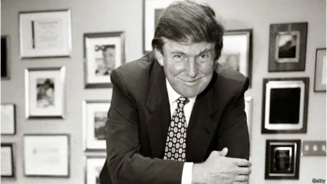 年轻时的唐纳德·特朗普