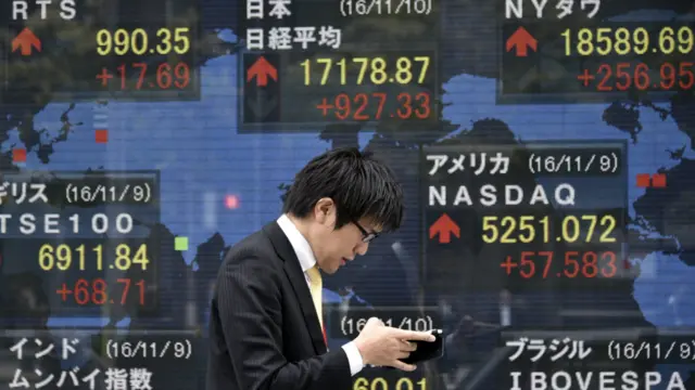 日本股市在周三特朗普当选后应声下跌，但周四早盘随着美股上涨而反弹。