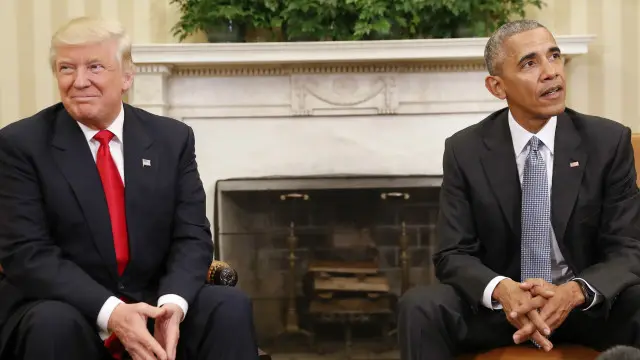 Обама і Трамп