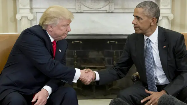 Трамп і Обама