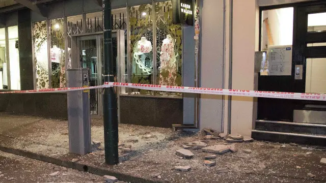 新西兰大片地区感受到地震，其中包括首都惠灵顿（震后照片）