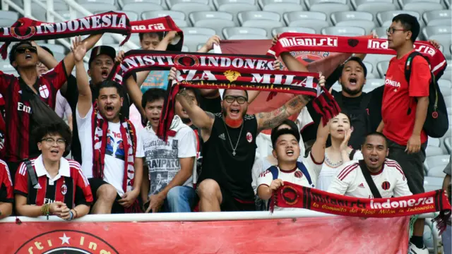 2015年欢迎AC米兰的上海球迷