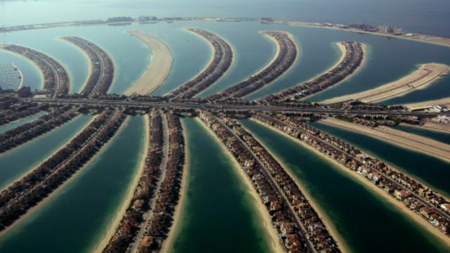 迪拜一直在進行大規模的海上建設活動。(圖片來源: Getty Images)