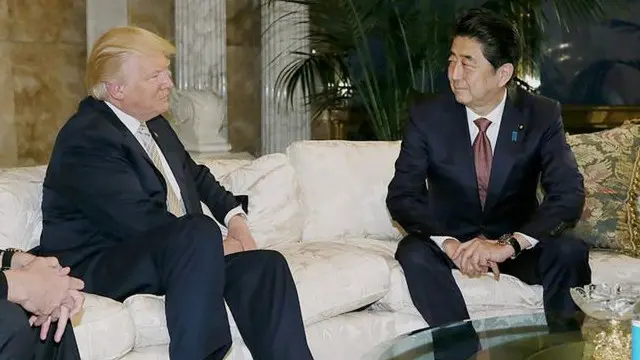 зустріч трампа з абе