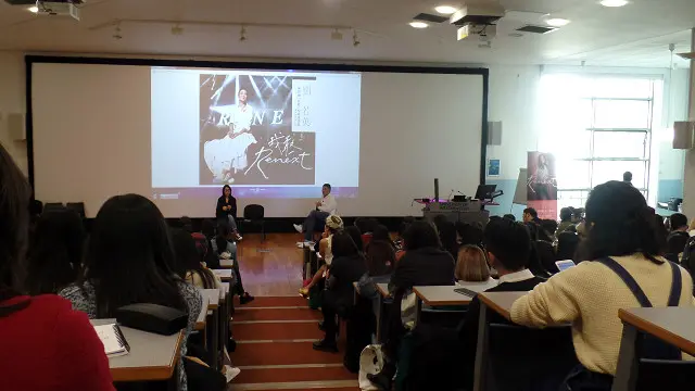 刘若英威斯敏斯特大学校园座谈会现场（摄影：子川）