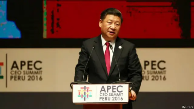 習近平出席2016亞太經合峰會