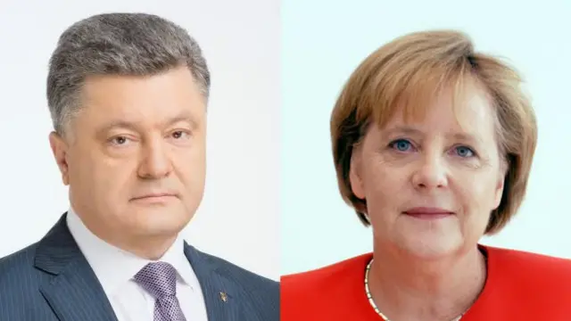 Меркель і Порошенко: ситуація на Донбасі погіршується