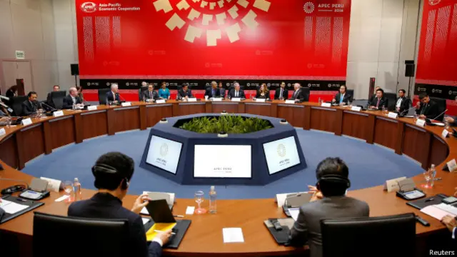美国总统奥巴马周末与TPP成员国在秘鲁聚会