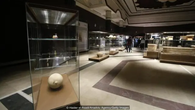 巴士拉博物馆，旨在宣传伊拉克深厚的历史底蕴，是伊拉克几十年来开放的第一个博物馆（图片来源：Haider el-Asadi/Anadolu Agency/Getty Images）
