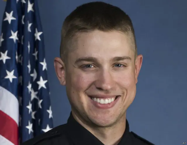 这名28岁的警官自2015年起就负责俄亥俄州立大学校园的治安。