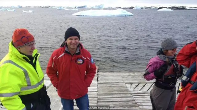 地球物理学家博格丹是整个南极洲与摇滚明星关系最近的人（图片来源：Alex Marshall）