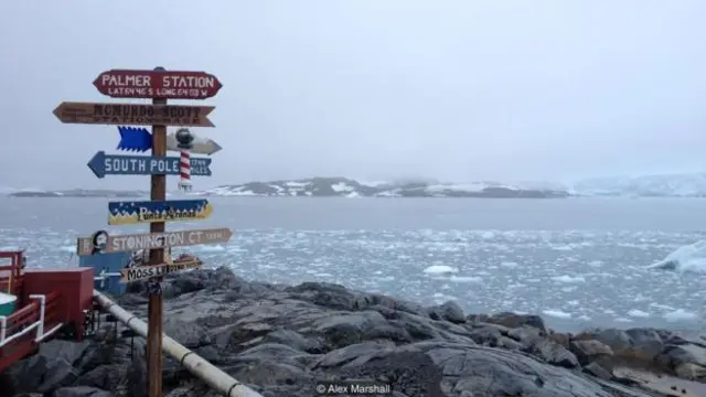 与其他科考站相比，美国帕尔默科考站就像一座豪华酒店——不仅能上网，还配有热水浴缸（图片来源：Alex Marshall）