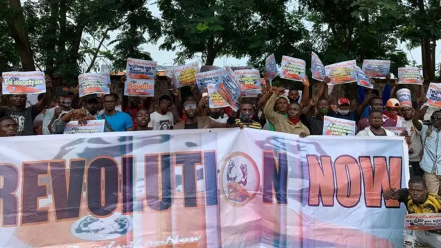 Revolution Now protest in Nigeria
