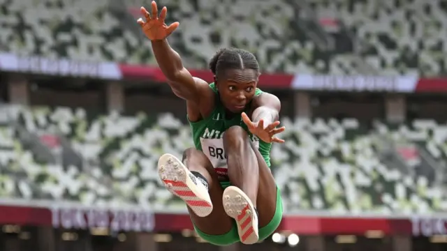 Ese Brume: Profile of Nigerian long jumper wey win Bronze