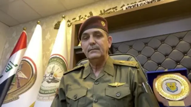 JeneralI wa Iraq Yahya Rasoul Abdulla.
