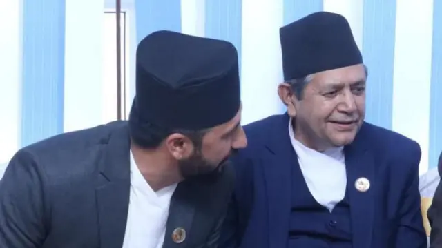 सभामुखसँग रवि लामिछाने