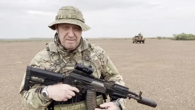 वैगनर भाड़े के सैनिक समूह के प्रमुख येवगेनी प्रिगोज़िन