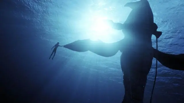 '아바타: 물의 길'의 수중 장면