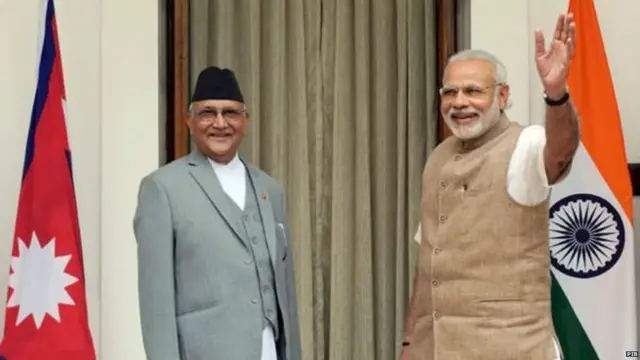 केपी ओली और नरेंद्र मोदी