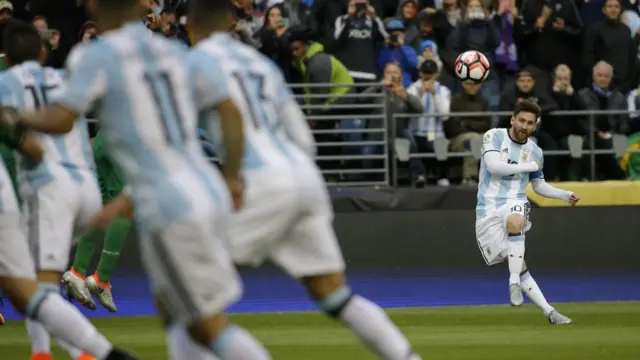Messi buscaba hacer historia