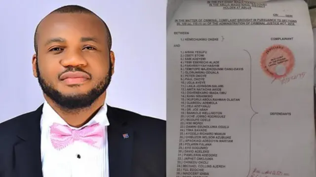 Àjàfẹ́tọ ọmọnìyàn kan ti gbé àwọn 50 lọ sílé ẹjọ́ lórí ọ̀rọ̀ #Endsars