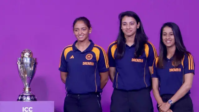 હરમનપ્રીત કોર કૅપ્ટન છે અને સ્મૃતિ મંધાના તથા જેમિમા રૉડ્રિગ્ઝ