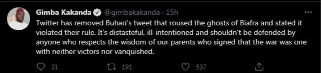 Aworan ojuopo twitter Naijiria kan