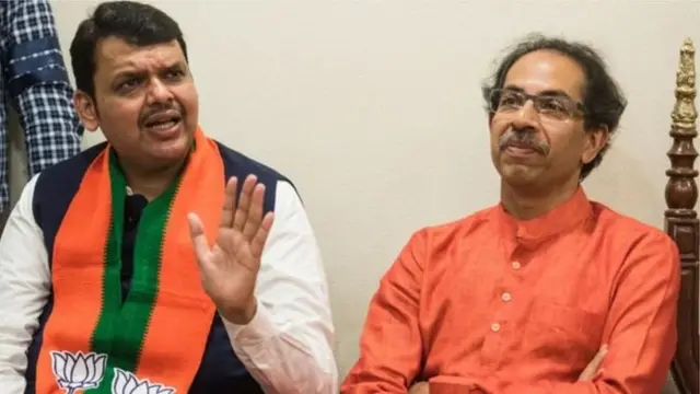 उद्धव ठाकरे, देवेंद्र फडणवीस